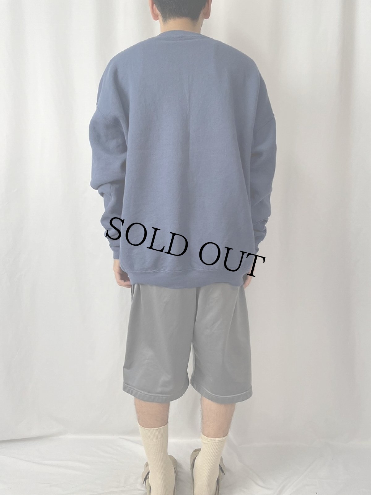 画像4: 90's NASA USA製 ロゴ刺繍スウェット XXL (4)