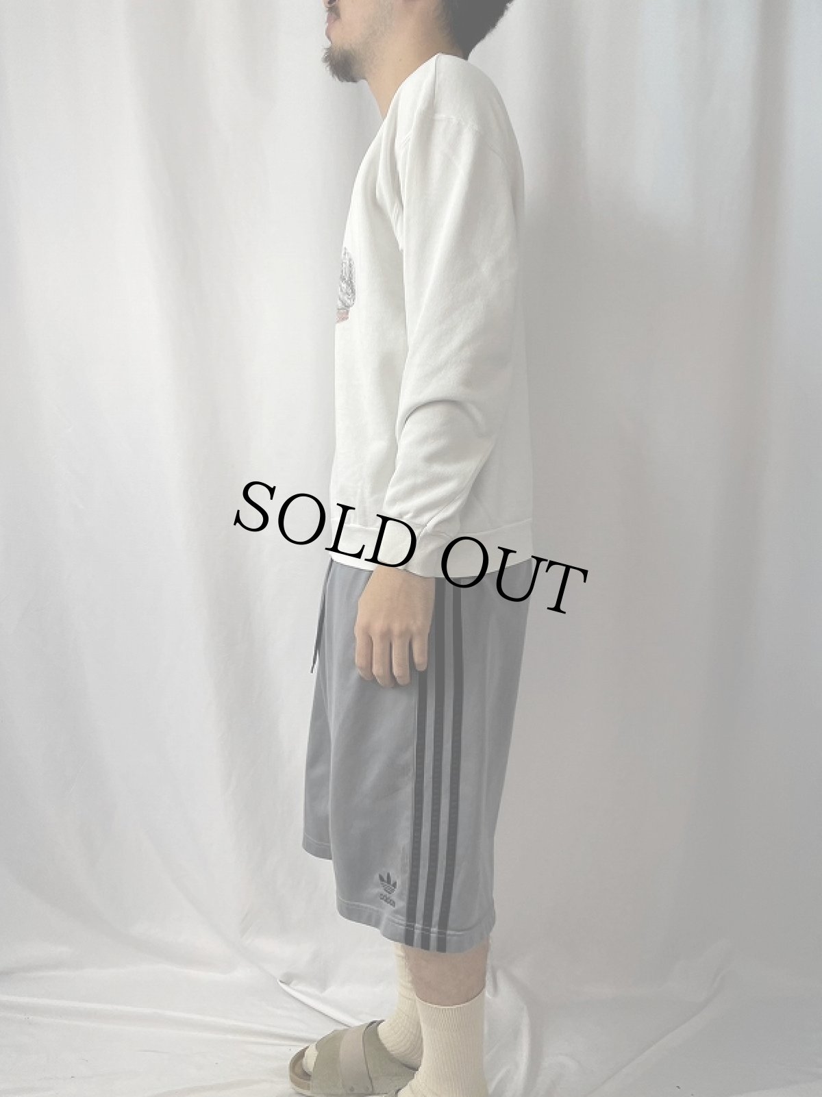 画像3: 90's〜 "Shih Tzu" 犬プリントスウェット L (3)