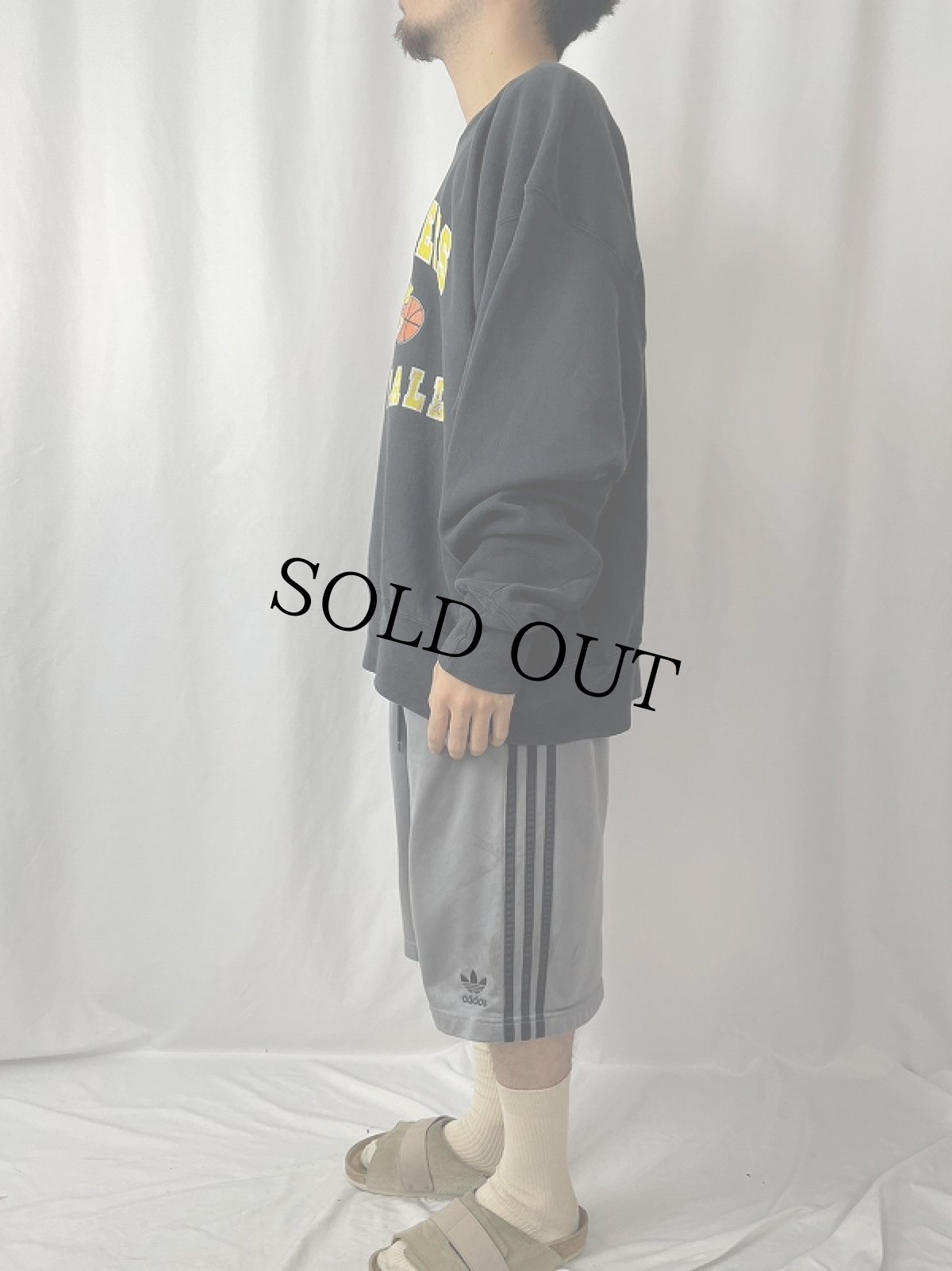 画像3: Champion REVERSE WEAVE "KILLER BEES BASKETBALL " プリントスウェット BLACK XXL (3)