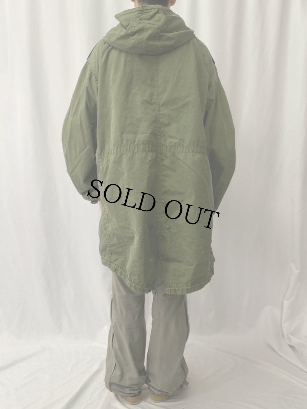 画像4: 50's U.S.ARMY M-51 モッズコート LARGE (4)