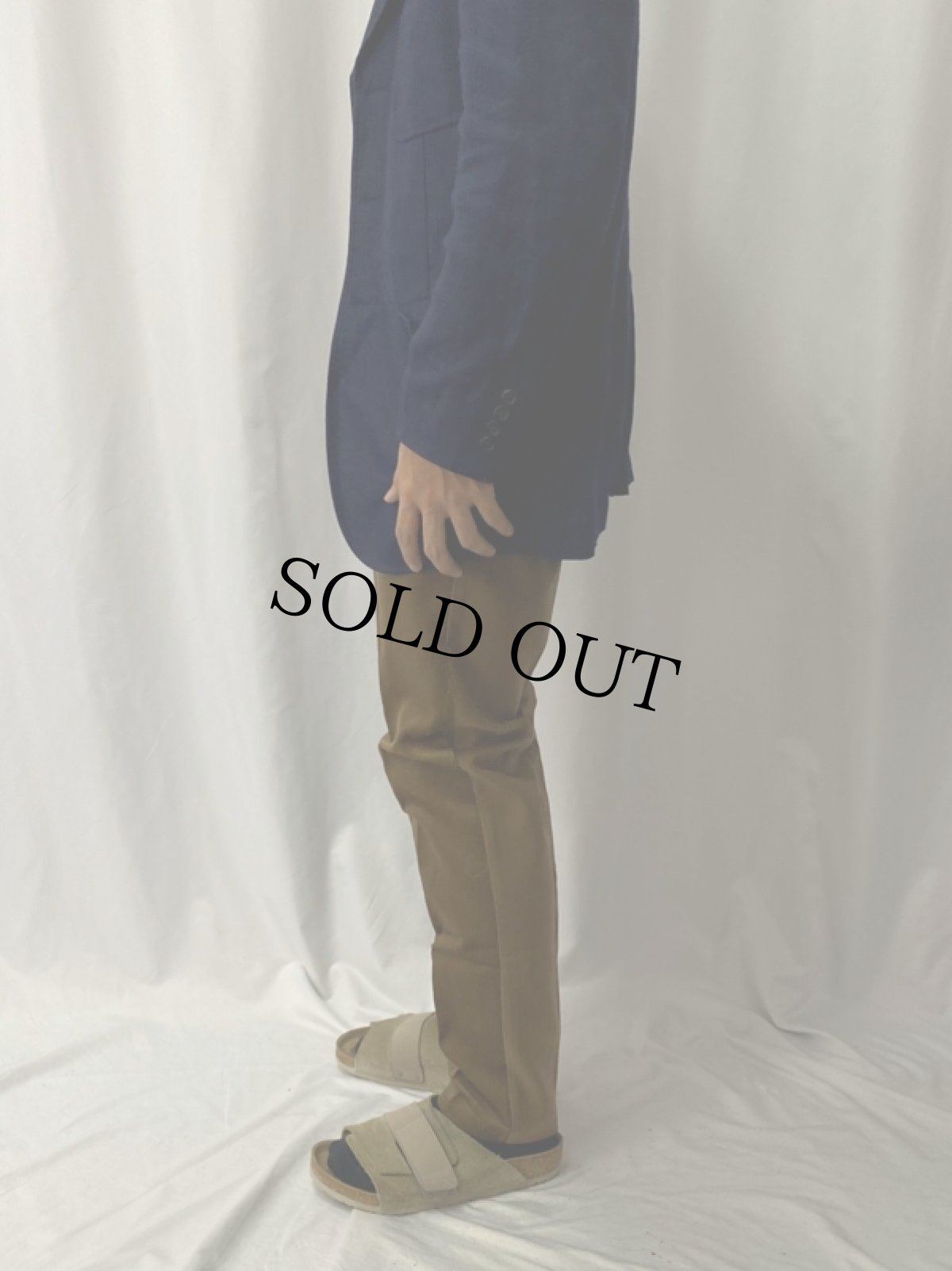 画像4: 60's CUSTOM TAILORED コーデュロイパンツ W33 フラッシャー付き DEADSTOCK (4)