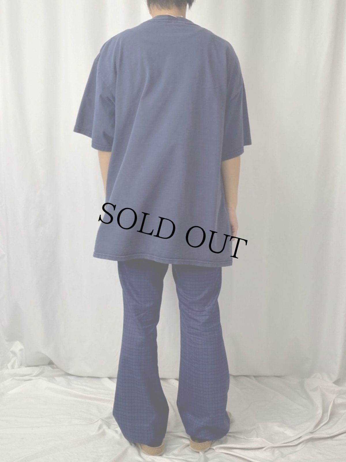 画像4: 90's Serial Killer "Scarface" 映画プリントTシャツ NAVY XXL (4)