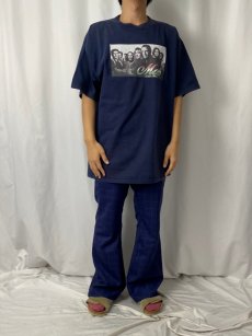 画像2: 90's Serial Killer "The Sopranos / Mob" テレビドラマプリントTシャツ NAVY XL (2)