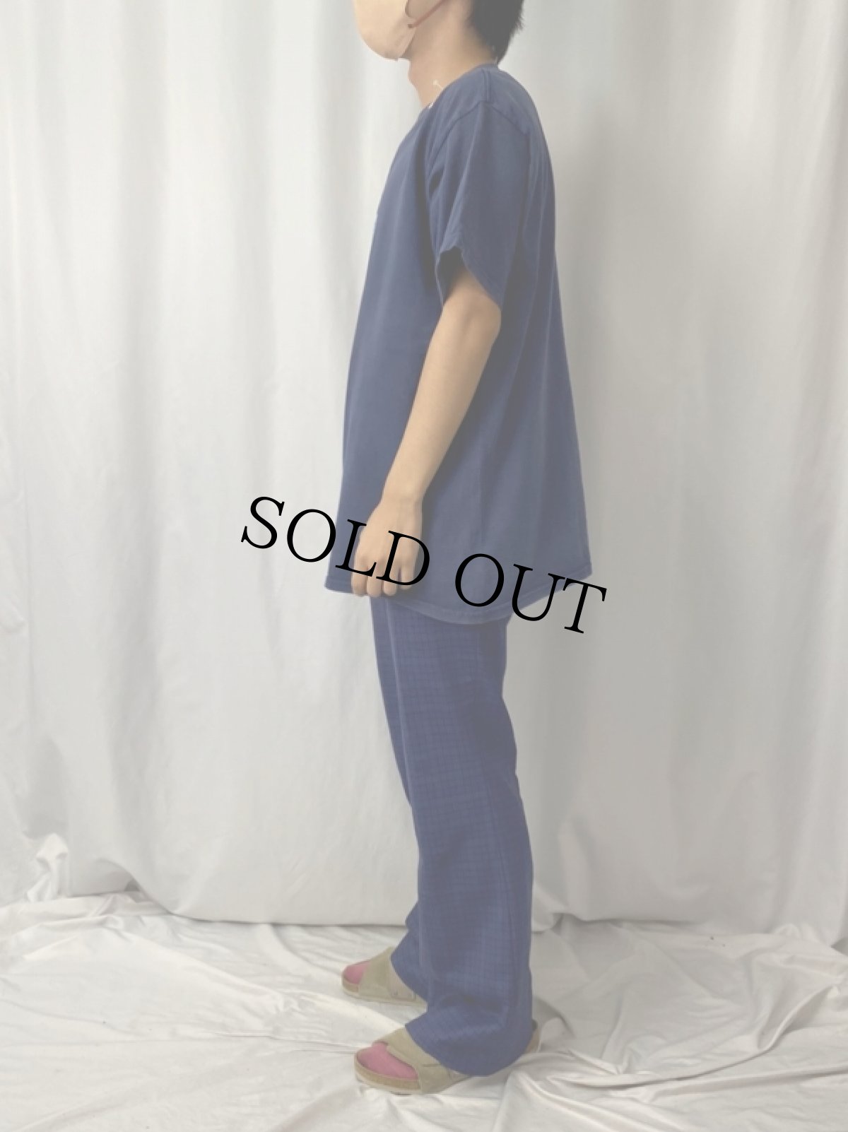 画像3: SHAG "J is for JETSETTER" アートプリントTシャツ NAVY XL (3)