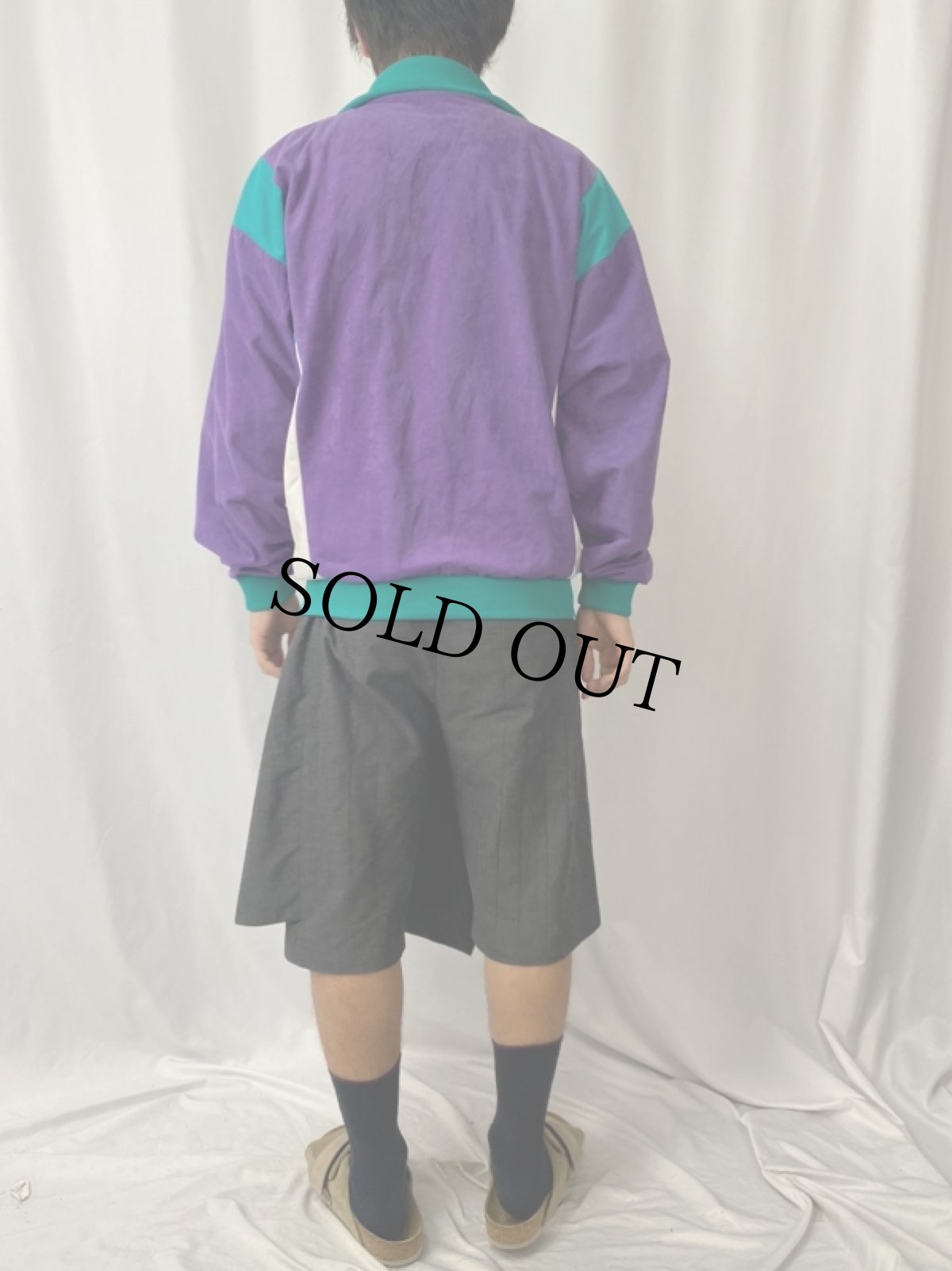 画像4: 80's TERINDA ベロアジャージ (4)