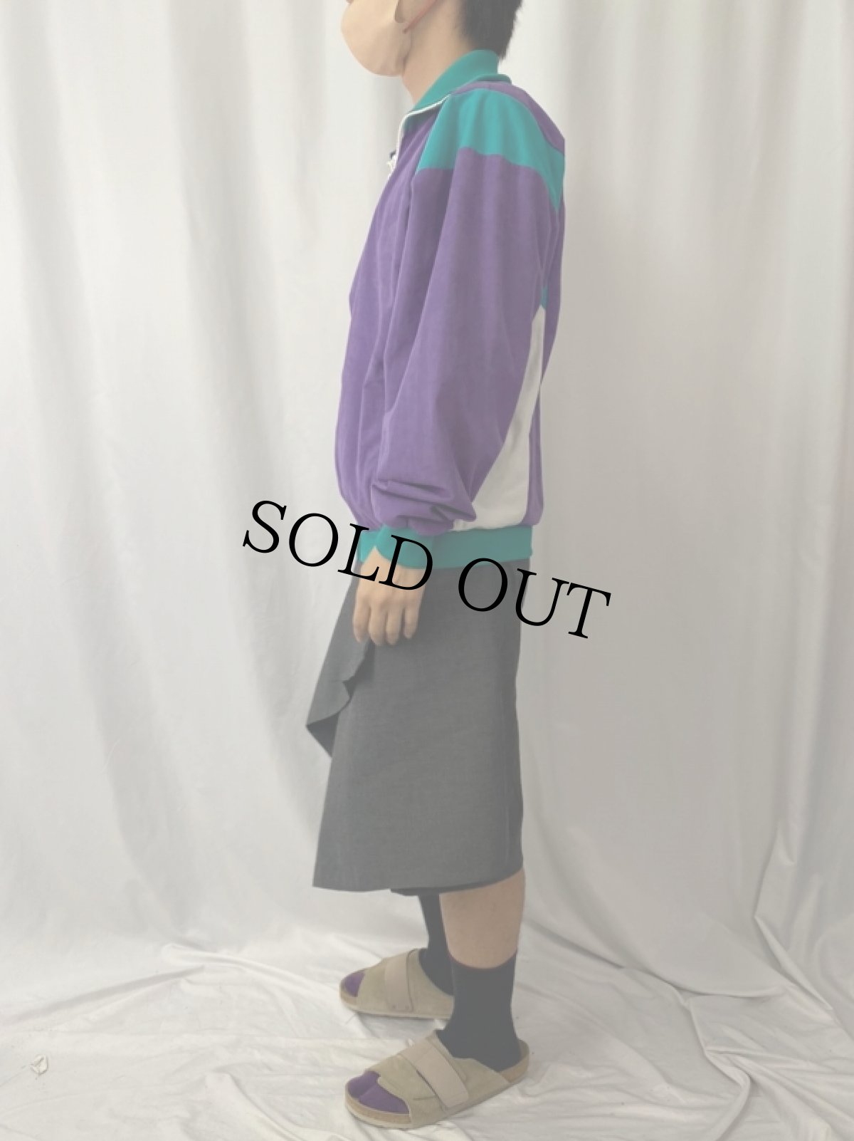 画像3: 80's TERINDA ベロアジャージ (3)