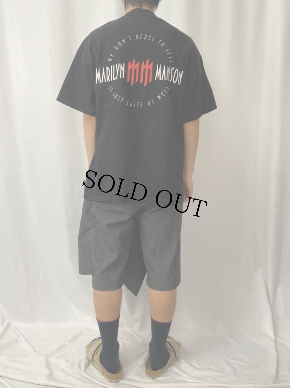 画像5: 2000's MARILYN MANSON "THE BRIGHT YOUNG THINGS" ロックバンドTシャツ XL (5)