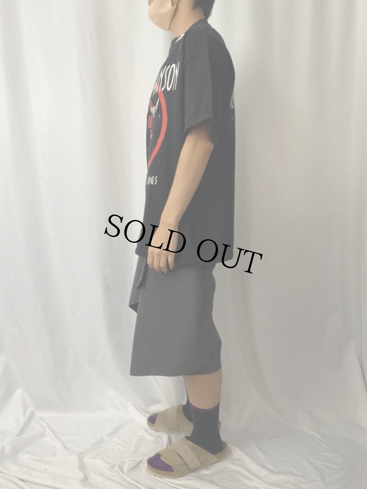 画像4: 2000's MARILYN MANSON "THE BRIGHT YOUNG THINGS" ロックバンドTシャツ XL (4)