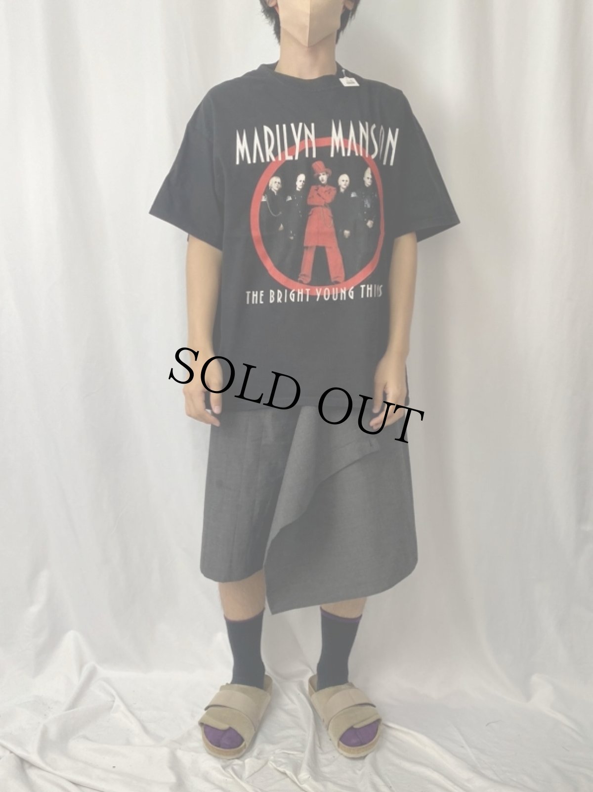 画像3: 2000's MARILYN MANSON "THE BRIGHT YOUNG THINGS" ロックバンドTシャツ XL (3)