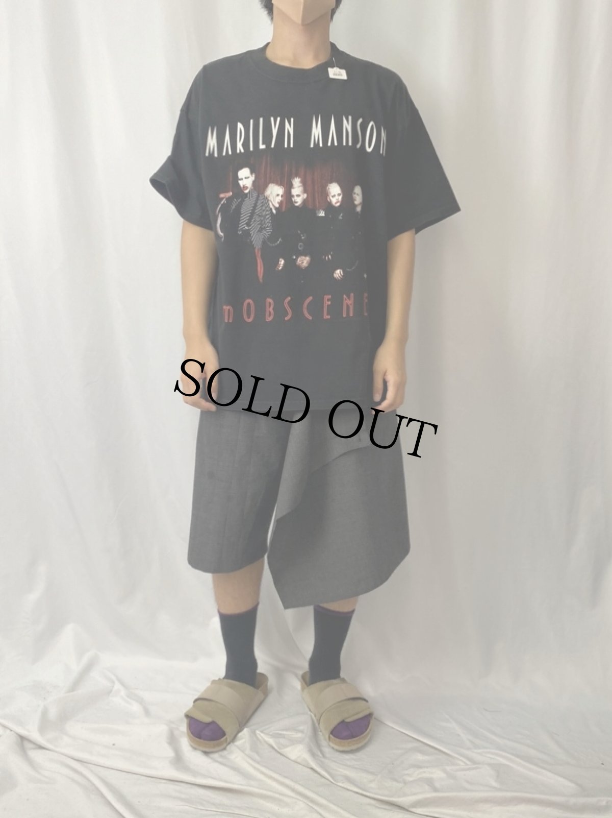 画像3: 2000's MARILYN MANSON "MOBSCENE" ロックバンドTシャツ XL (3)
