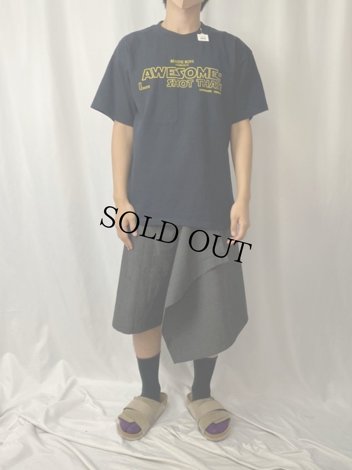 画像3: 2000's BEASTIE BOYS "Awesome I… Shot That !" 映画パロディ ヒップホップTシャツ L (3)