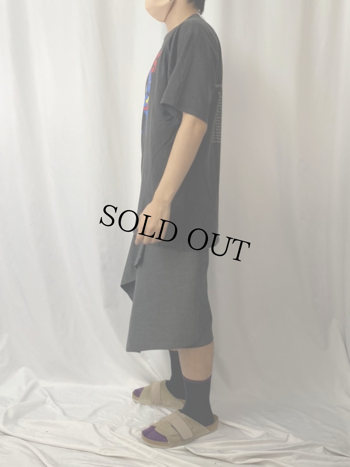 画像3: 90's THE DICKIES "THERE'S COMETHING ABOUT JEFF TOUR 1999" パンクロックバンドTシャツ XL (3)