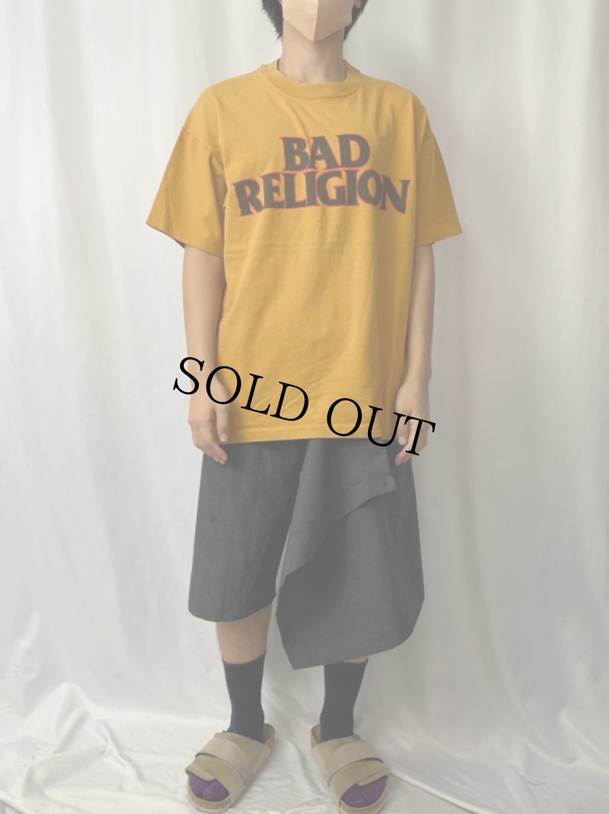 画像2: 90's BAD RELIGION USA製 パンクロックバンドTシャツ XL (2)