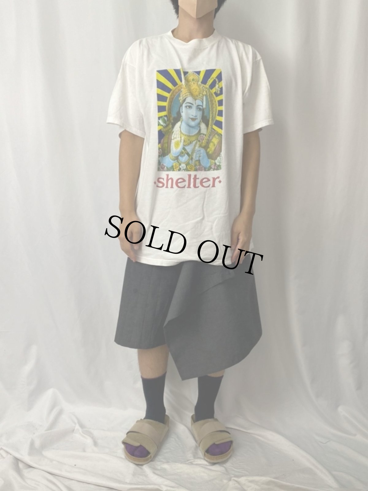 画像3: 90's Shelter "Supersoul recordings" ハードコアバンドTシャツ XL (3)