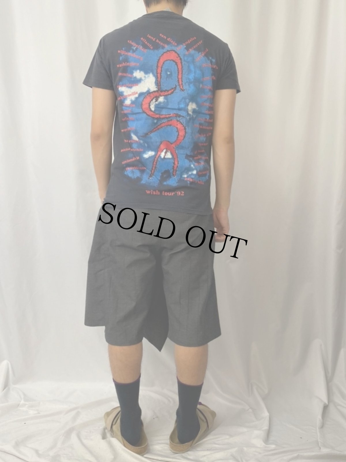 画像5: 90's THE CURE USA製 "wish tour '92" ロックバンドツアーTシャツ M (5)