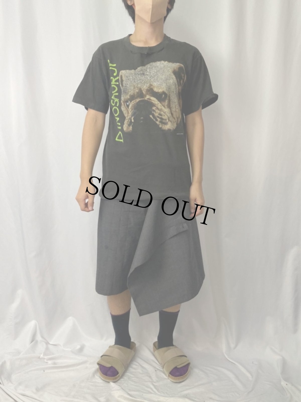 画像2: 90's Dinosaur jr USA製 "BULLDOG CONCERT TOUR 1992" オルタナティヴ・ロックバンドツアーTシャツ M (2)