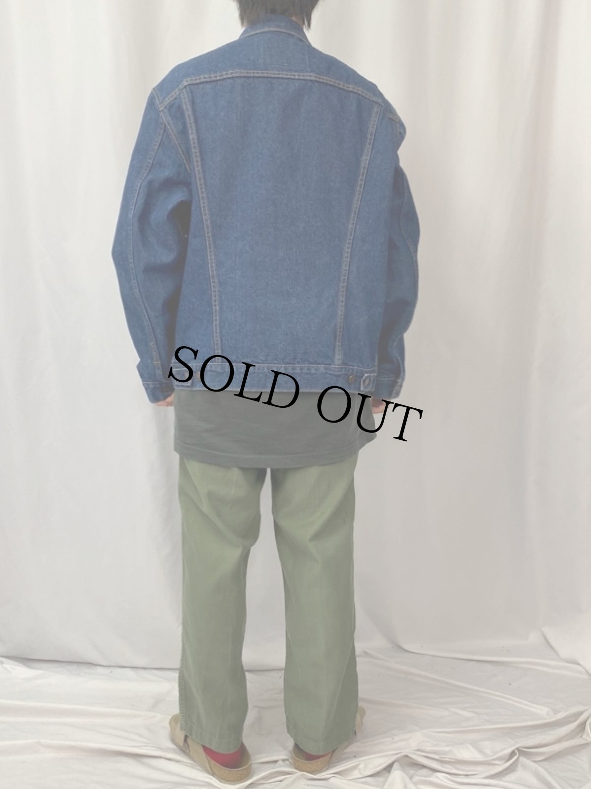 画像4: 90's Levi's 71506-0216 USA製 デニムジャケット SIZE44L (4)