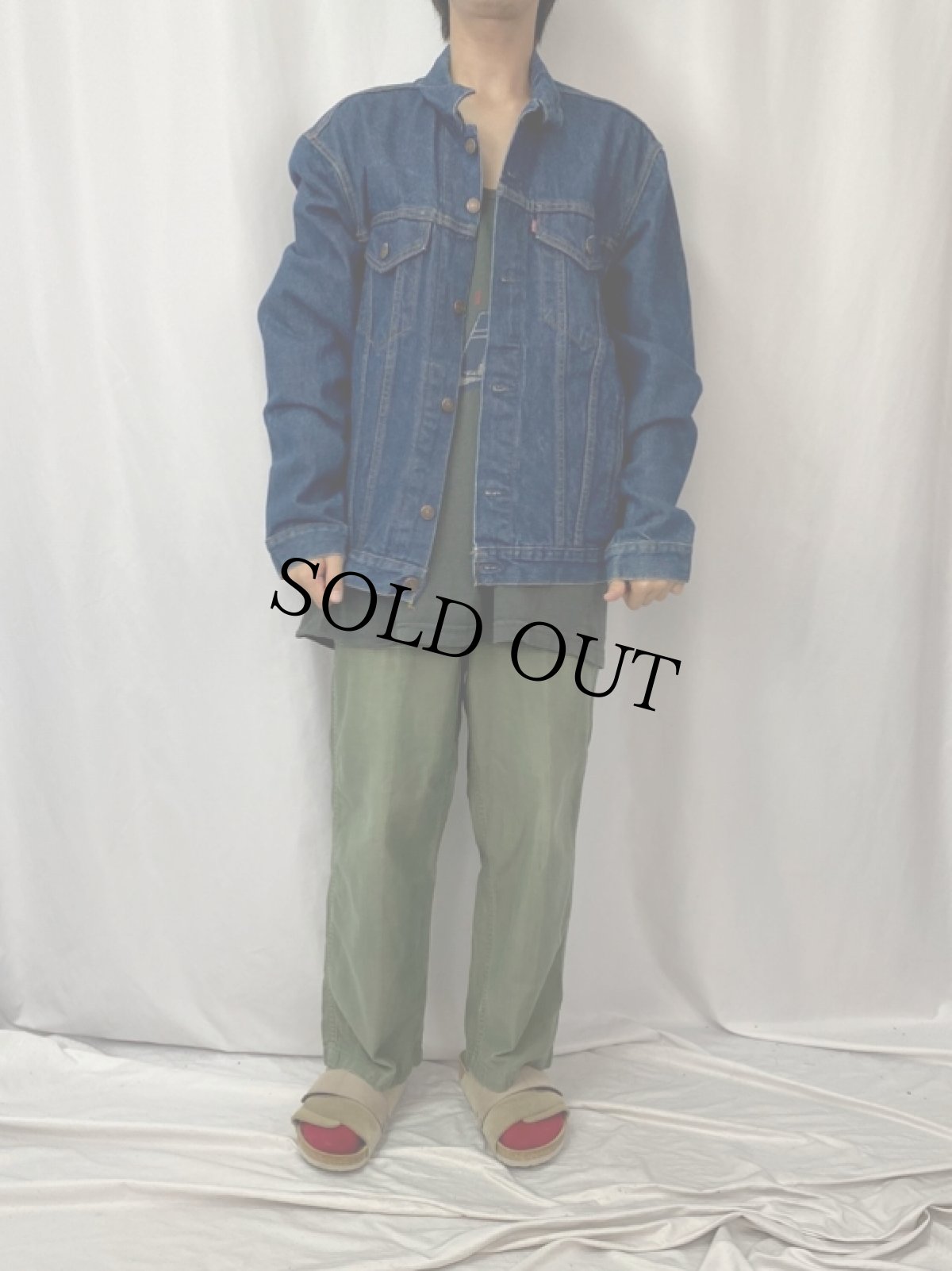 画像2: 90's Levi's 71506-0216 USA製 デニムジャケット SIZE44L (2)