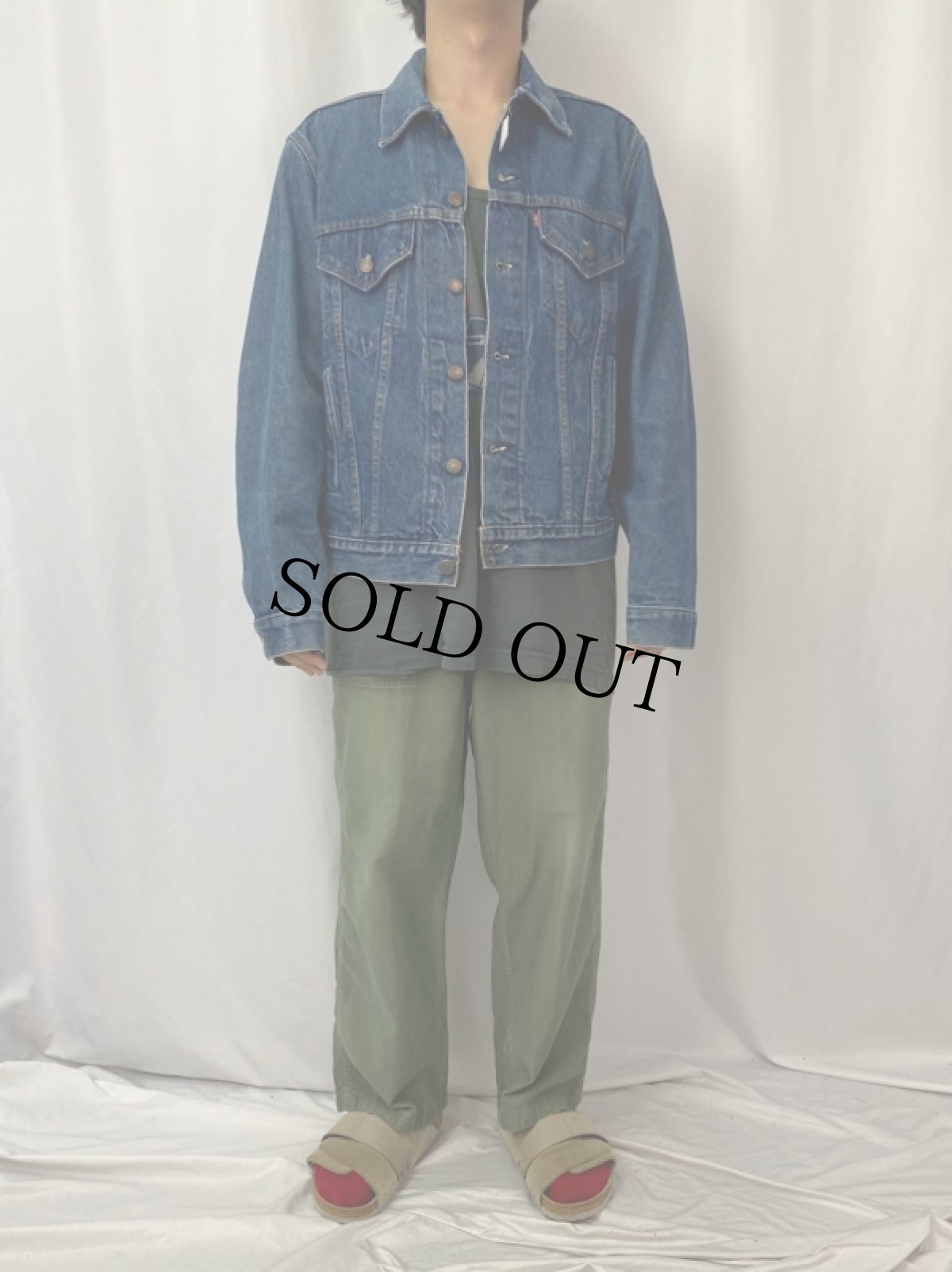画像2: 80's Levi's 70506-0216 USA製 デニムジャケット SIZE44 (2)