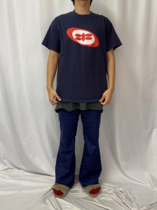 画像3: 90's 808state テクノバンドTシャツ NAVY L (3)