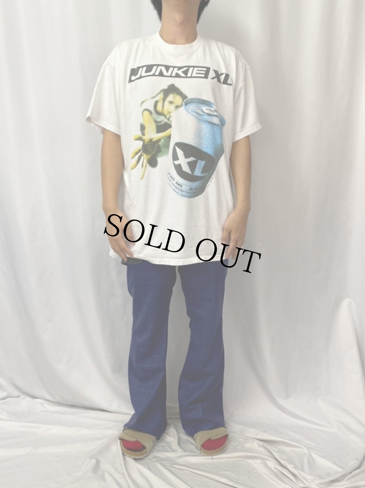 画像3: 90's JUNKIE XL "XPAND YOUR LIMITS" ミュージシャンTシャツ XL (3)