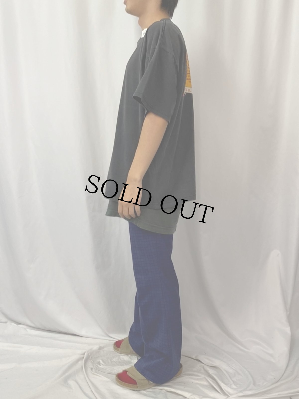 画像4: 90's RAGE AGAINST THE MACHINE "EVIL EMPIRE TOUR 1996" ロックバンドツアーTシャツ (4)