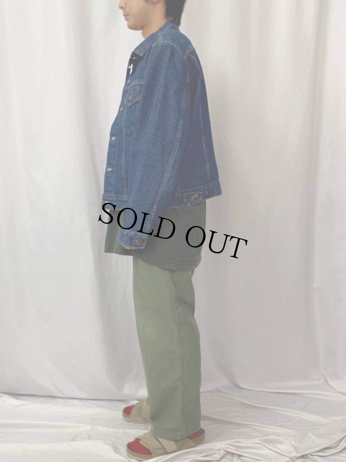 画像3: 90's Levi's 70506-0216 USA製 デニムジャケット SIZE44 (3)