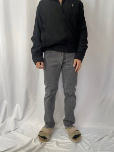画像2: 90's Levi's 501 USA製 ブラックデニムパンツ W31 (2)