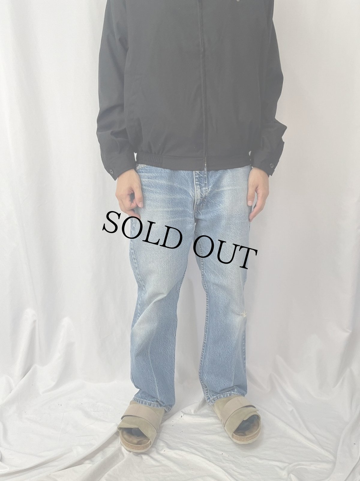 画像2: 〜90's Levi's 517 USA製 ブーツカットデニムパンツ W35 (2)