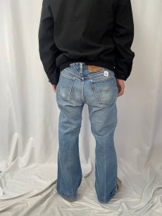 画像4: 〜90's Levi's 517 USA製 ブーツカットデニムパンツ W35 (4)