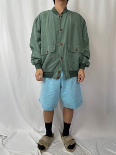 画像2: 90's Peter Hadley ITALY製 コットン×リネン ジャケット SIZE50 (2)