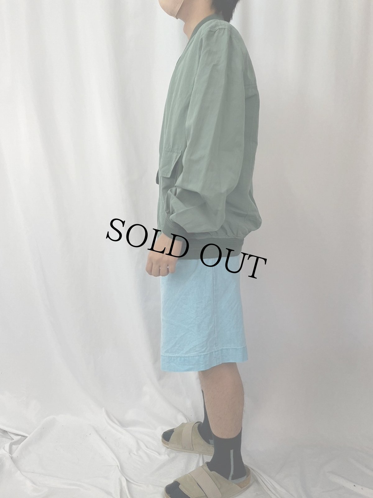 画像3: 90's Peter Hadley ITALY製 コットン×リネン ジャケット SIZE50 (3)