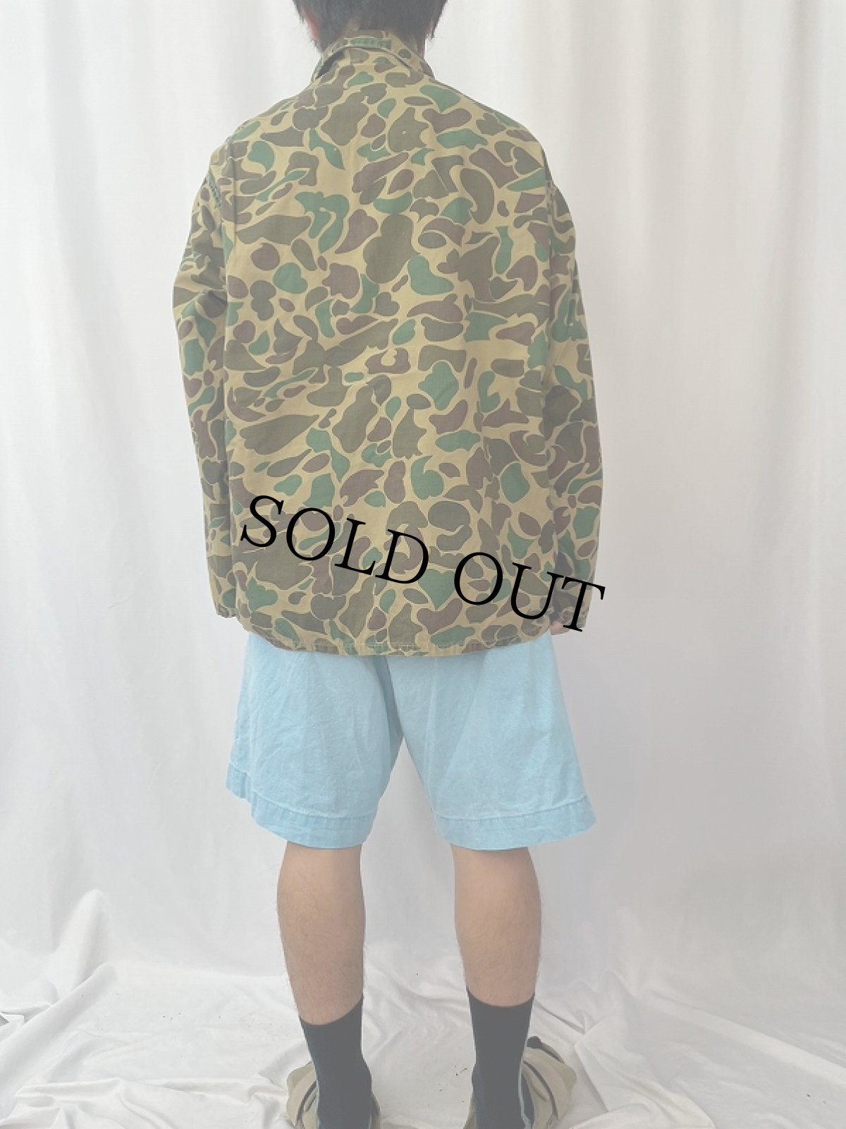 画像4: 70's WORLD FAMOUS ダックハンターカモ柄 ハンティングジャケット (4)