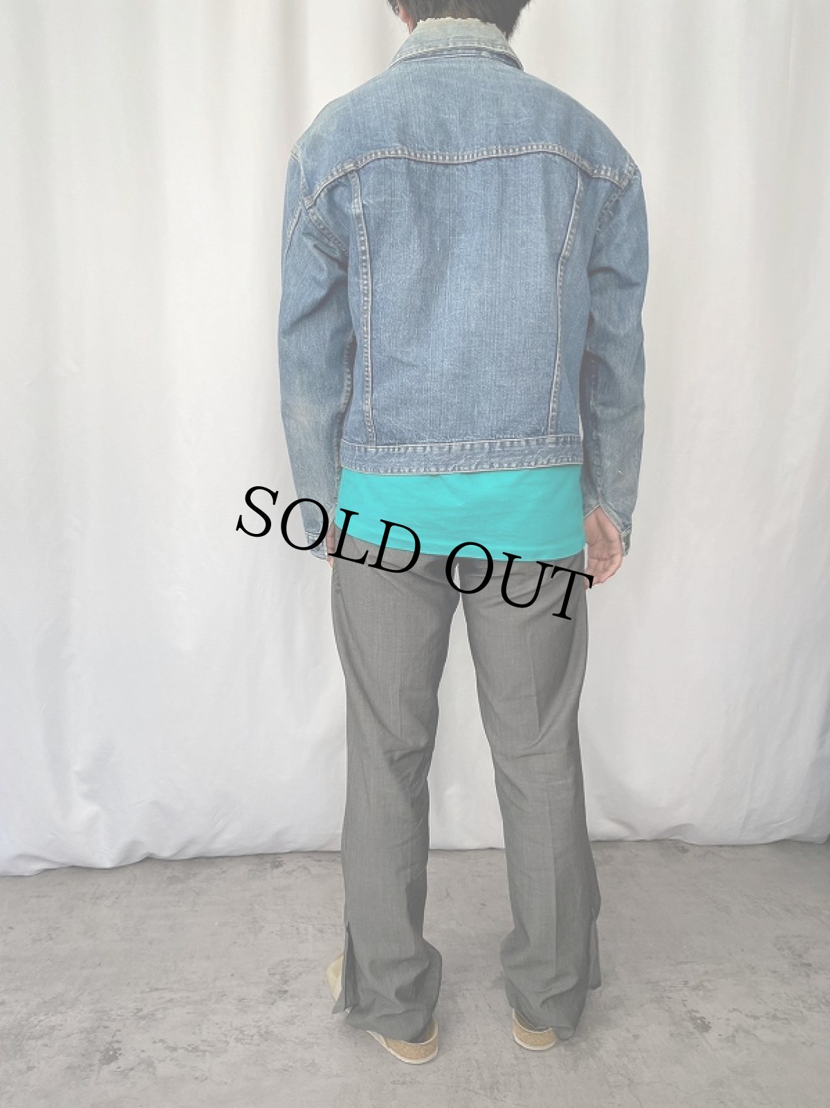 画像3: 60〜70's STOREBRAND 4ポケットデニムジャケット (3)