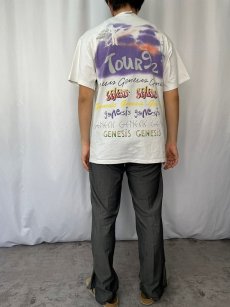 画像4: 90's GENESIS USA製 "TOUR 92" ロックバンドツアーTシャツ L (4)