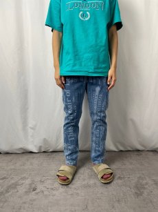 画像2: Levi's PREMIUM 501 総柄デニムパンツ W31 (2)