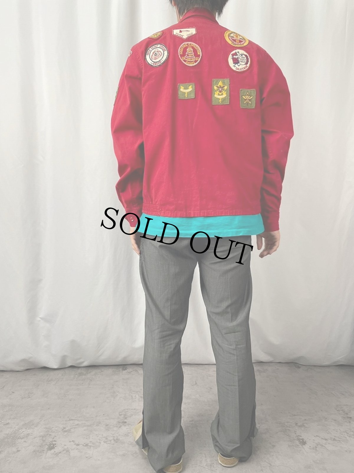 画像4: 60's BOY SCOUTS OF AMERICA パッチ付き スイングトップ (4)