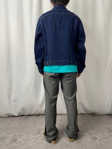 画像3: Levi's 70506-0216 CANADA製 ワンウォッシュデニムジャケット フラッシャー付き DEADSTOCK SIZE40 (3)