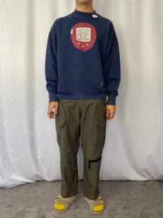 画像2: VIRTUAL PESTS "WHATEVER" プリントスウェット NAVY XL (2)