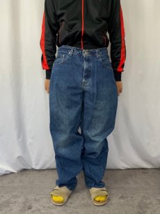 画像2: 90's Levi's SILVER TAB "LOOSE WIDE LEG" デニムパンツ W34 (2)