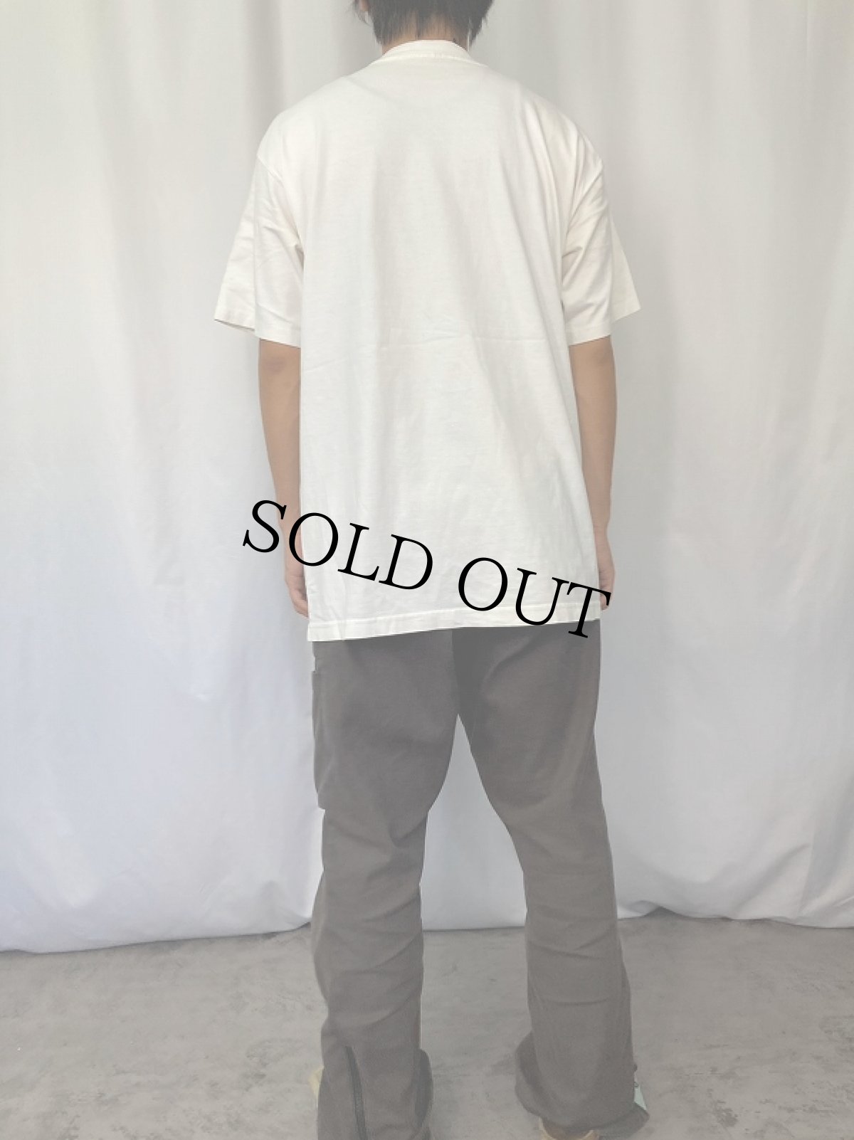 画像3: 90's WALLACE & GROMIT アニメキャラクタープリントTシャツ XL (3)