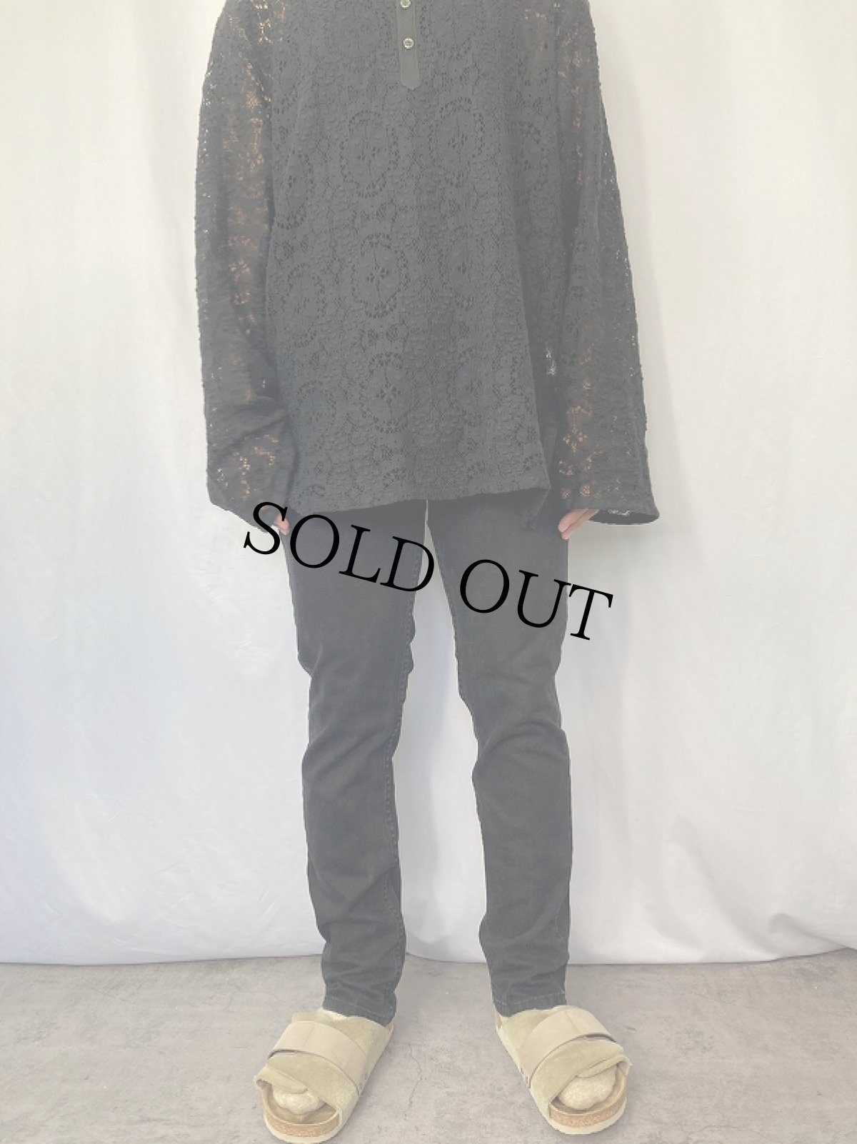 画像3: Levi's 511 ブラックデニムパンツ W31 (3)