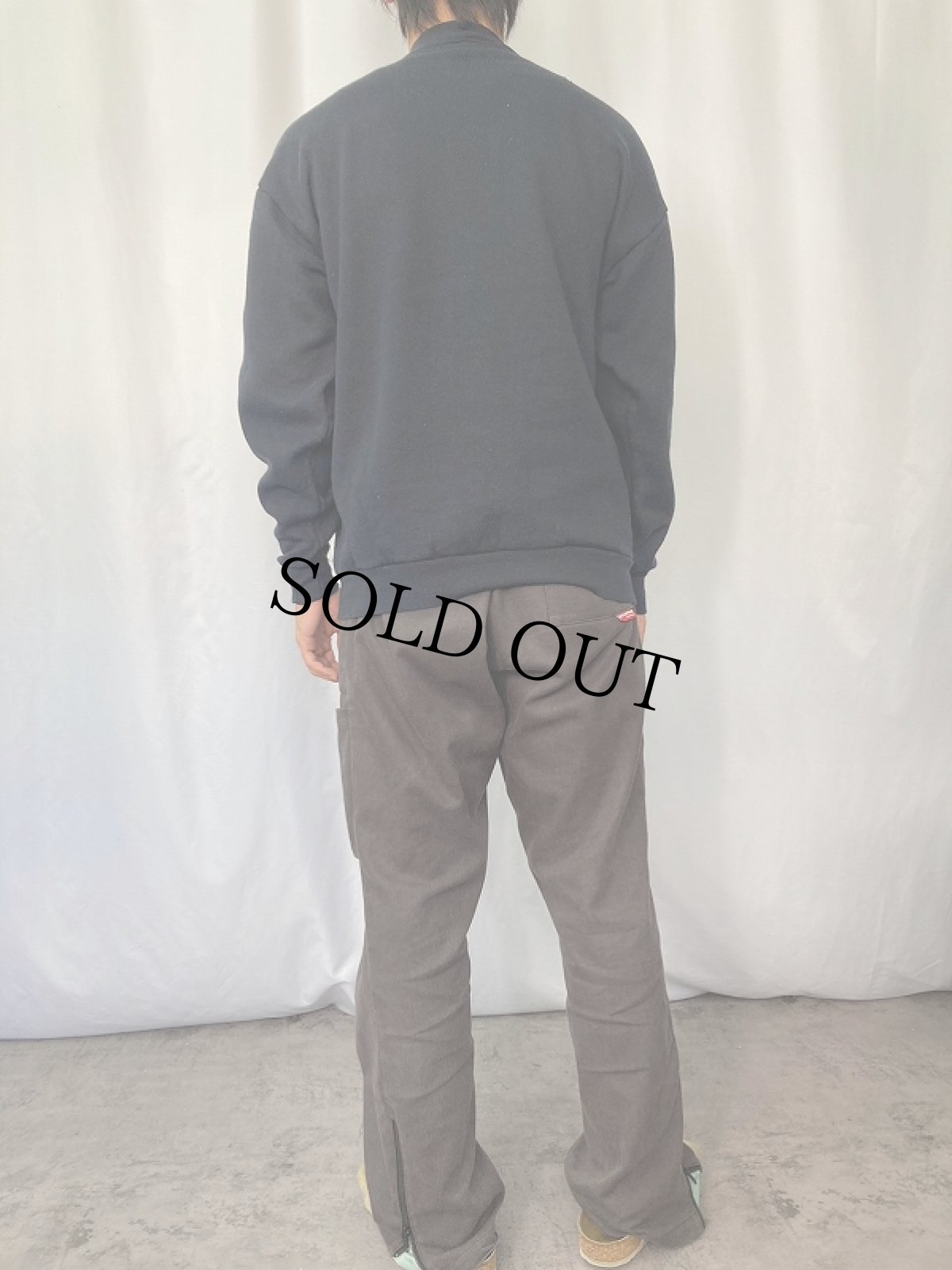 画像3: MAYBERRY U.S.A. APPAREL "got jesus?" パロディスウェット BLACK M (3)