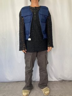 画像2: 【SALE】 steels USA製 クーリングベスト NAVY (2)
