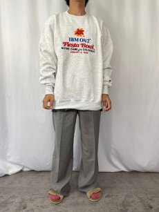 画像2: 90's Champion USA製 "IBM OS/2 Fiesta Bowl" 企業 刺?スウェット DEADSTOCK L (2)