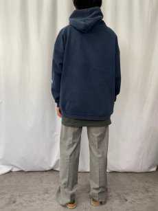 画像3: 90's ALSTYLE APPAREL & ACTIVEWEAR プリントスウェットフーディー NAVY XL (3)