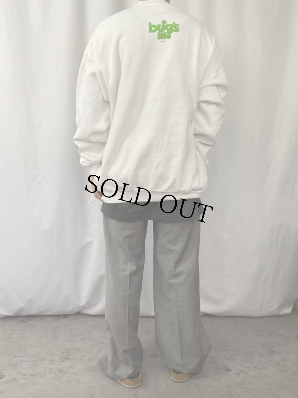 画像3: 90's A Bug's Life USA製 映画プリントスウェット L (3)