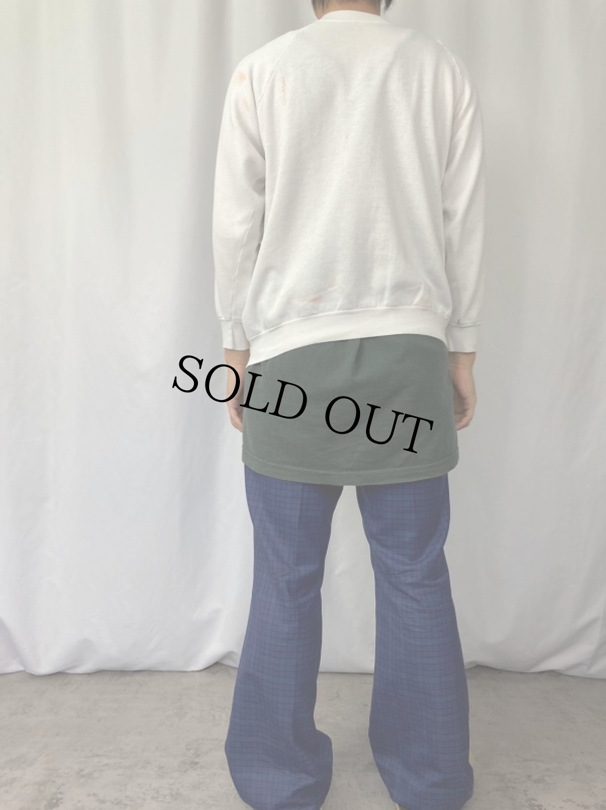 画像3: 80's USA for Africa "We Are The World" チャリティーソング プリントスウェット  (3)