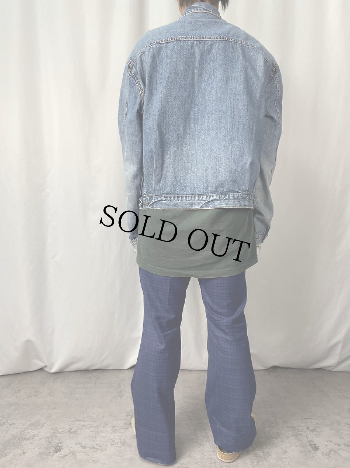 画像3: POLO Ralph Lauren 2ndタイプ デニムジャケット XL (3)