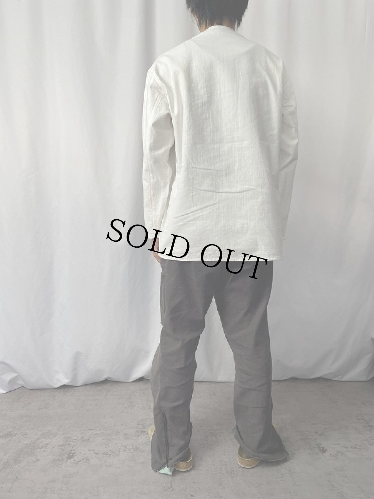 画像3: ロシア軍 ヘンリーネックスリーピングシャツ  (3)